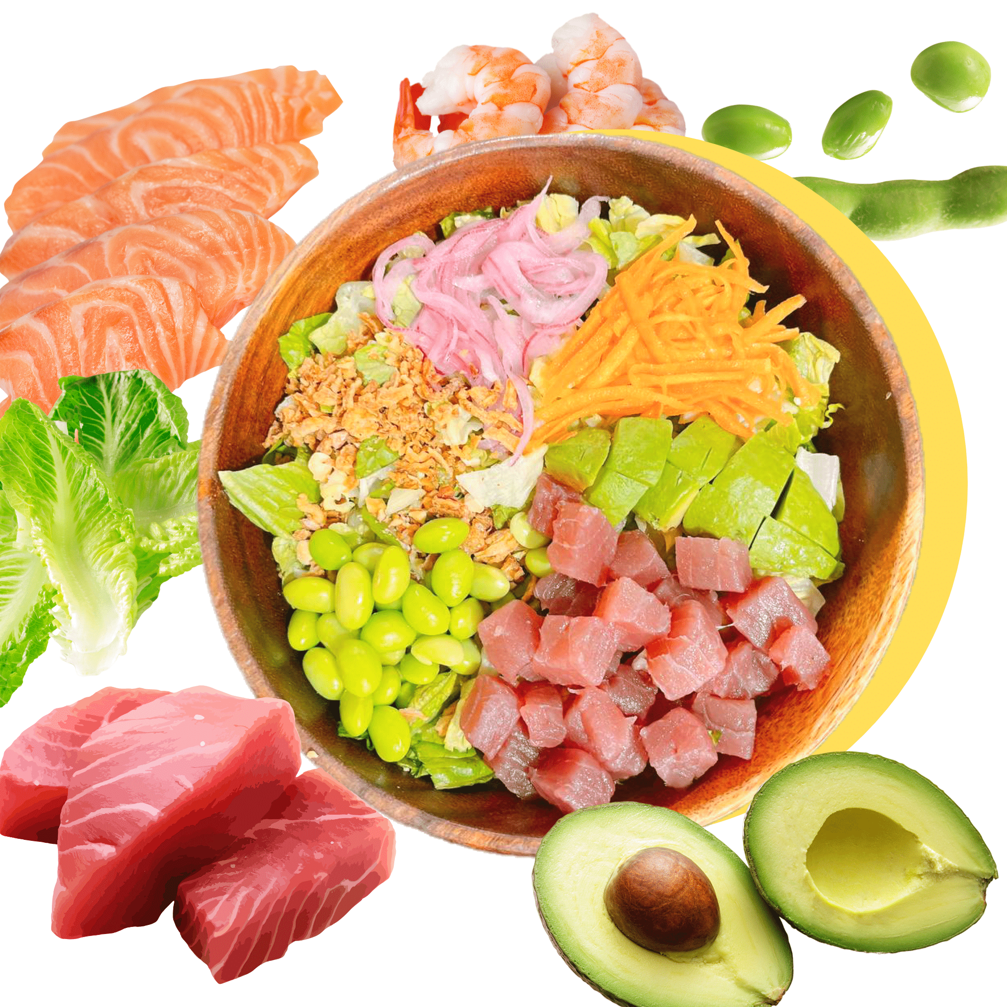 満足感のあるサラダボウル